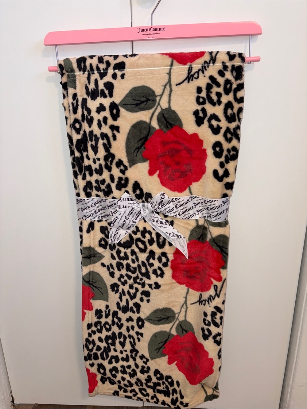 Juicy Couture Red Rose 🌹& Leopard 🐆 Print